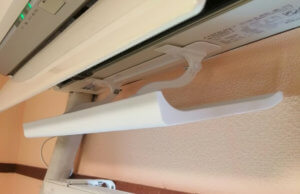 エアコンの風除け