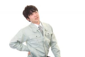 腰痛は一番施術する機会の多い場所