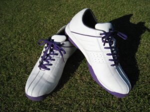 ゴルフシューズの交換