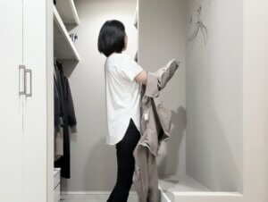 股関節への針治療は着替えてから