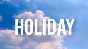 お休みを増やす