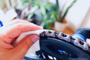 長時間ペダルを回すロードバイク