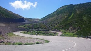 ペダルを回し続けるサイクリング