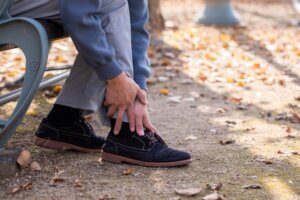 外くるぶしの骨やその上下の痛み