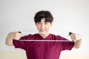 硬くなった筋肉を緩める