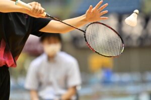 バトミントン大会前の腸腰筋炎